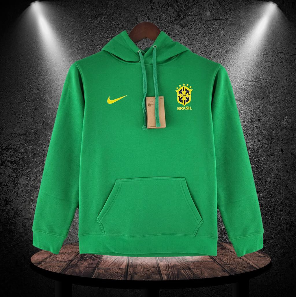Բրազիլիայի հավաքականի 2022/23 կանաչ տաք վերնաշապիկ