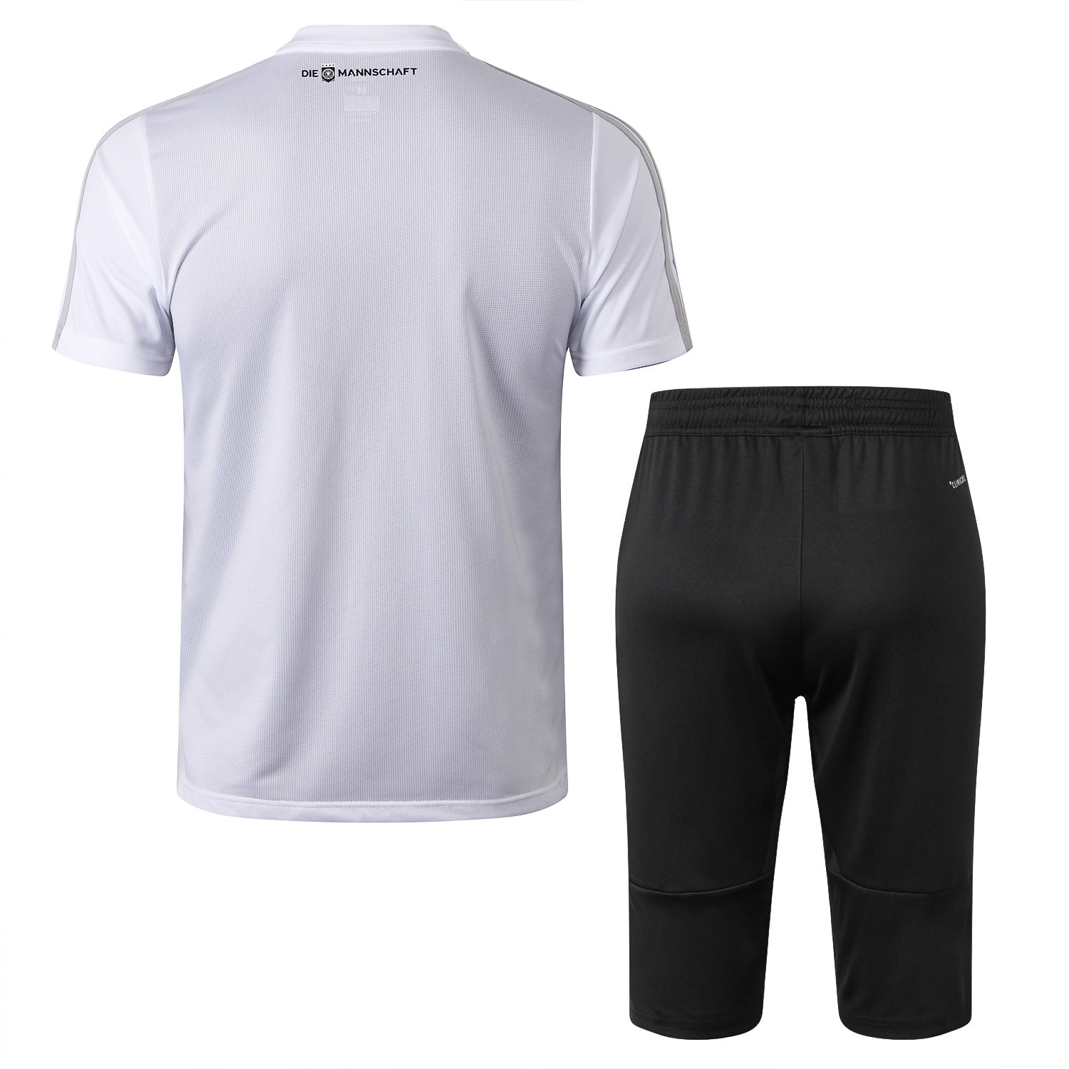 Գերմանիայի հավաքական սպիտակ մարզումային շապիկ և շորտ